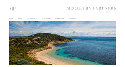 Desktop Screenshot of mccarthypartners.com.au